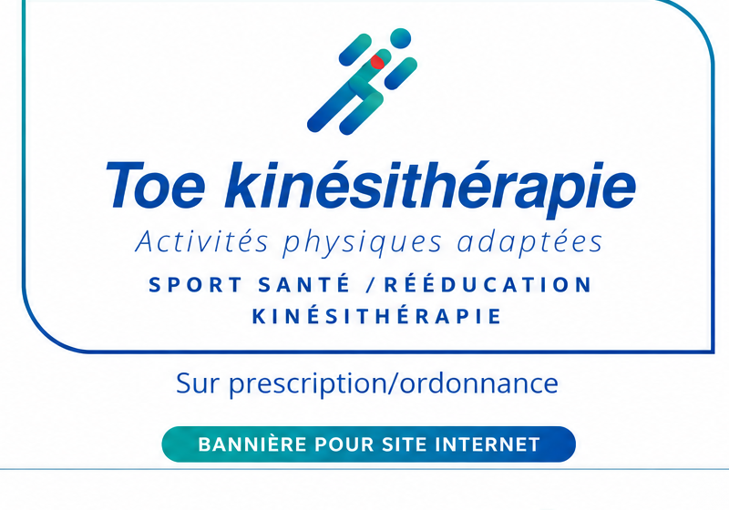 Identité visuelle Toé kinésithérapie